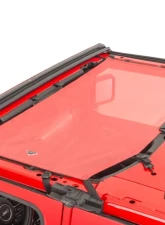 MasterTop Jeep JL ShadeMaker Freedom Mesh Bimini Top For 18-Current Wrangler JL 2/4 Door Red                                     - 14202502 - Image 4