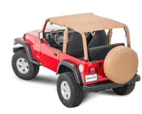 MasterTop Spice Diamond Bimini Top Plus Jeep Wrangler TJ 1997-2006