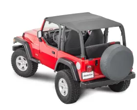 MasterTop Black Diamond Bimini Top Plus Jeep Wrangler TJ 1997-2006