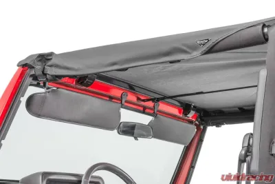 MasterTop Black Diamond Bimini Top Plus Jeep Wrangler TJ 1997-2006 - 14300235