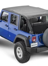 MasterTop Black Diamond Bimini Top Plus Jeep Wrangler JK 4 Door 2007-2018                                     - 14300435 - Image 3