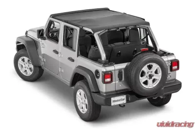MasterTop Jeep JL Bimini Top Plus For 2018-2020 Wrangler JL 4 Door MasterTwill - 14300624