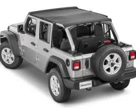 MasterTop Black Diamond Bimini Top Plus Jeep Wrangler JL 4 Door 2018+