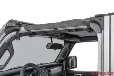 MasterTop Black Diamond Bimini Top Plus Jeep Wrangler JL 4 Door 2018+ - 14300635