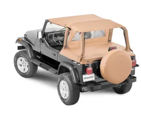 MasterTop Spice Diamond Bimini Top Plus Jeep Wrangler YJ 1992-1995