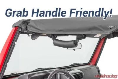 MasterTop Black Diamond Bimini Top Plus Jeep Wrangler YJ 1992-1995 - 14303135
