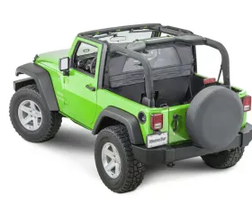 MasterTop Black Diamond Zip Down WindStopper Jeep Wrangler JK 2 Door 2007-2018