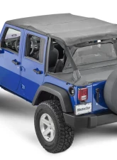 MasterTop Black Diamond Zip Down WindStopper Jeep Wrangler JK 4 Door 2007-2018                                     - 14400435 - Image 2