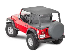 MasterTop Black Diamond Zip Down WindStopper Jeep  CJ | Wrangler /TJ/YJ 1980-2006
