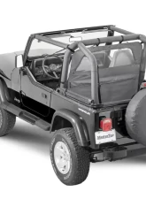 MasterTop Black Diamond Zip Down WindStopper Jeep  CJ | Wrangler /TJ/YJ 1980-2006                                     - 14407035 - Image 2