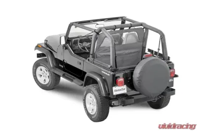 MasterTop Black Diamond Zip Down WindStopper Jeep  CJ | Wrangler /TJ/YJ 1980-2006 - 14407035