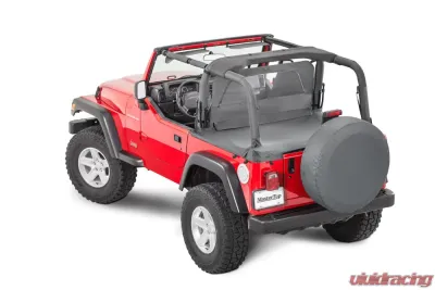 MasterTop Black Diamond Zip Down WindStopper Jeep  CJ | Wrangler /TJ/YJ 1980-2006 - 14407035