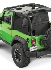 MasterTop WindStopper Plus/Tonneau Cover Combo Jeep Wrangler JK 2 Door 2007-2018                                     - 14450324 - Image 3