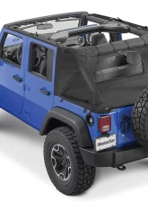 MasterTop Jeep JK WindStopper Plus/Tonneau Cover Combo For 2007-2018 Wrangler JK 4 Door                                     - 14450424 - Image 4