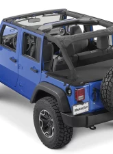 MasterTop Jeep JK WindStopper Plus/Tonneau Cover Combo For 2007-2018 Wrangler JK 4 Door                                     - 14450424 - Image 2