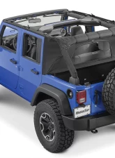 MasterTop Jeep JK WindStopper Plus/Tonneau Cover Combo For 2007-2018 Wrangler JK 4 Door                                     - 14450424 - Image 3