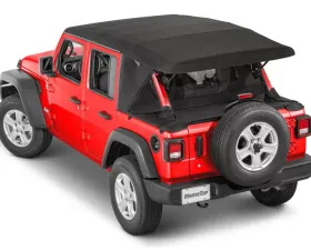 MasterTop Jeep JL WindStopper Plus/Tonneau Cover Ultimate Combo 2018-2020 Wrangler JL 4 Door Soft Top MasterTwill