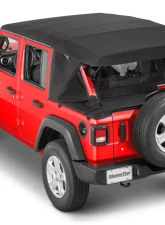 MasterTop Jeep JL WindStopper Plus/Tonneau Cover Ultimate Combo 2018-2020 Wrangler JL 4 Door Soft Top MasterTwill                                     - 14450624 - Image 5