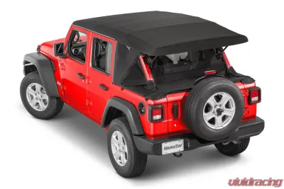 MasterTop Jeep JL WindStopper Plus/Tonneau Cover Ultimate Combo 2018-2020 Wrangler JL 4 Door Soft Top MasterTwill - 14450624