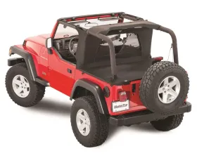 MasterTop Jeep TJ WindStopper/Tonneau Cover Combo For 1997-2002 Wrangler TJ Mastertwill