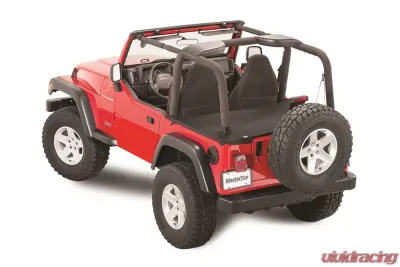 MasterTop Jeep TJ WindStopper/Tonneau Cover Combo For 2003-2006 Wrangler TJ Mastertwill - 14455224
