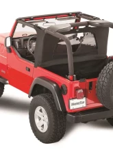 MasterTop Jeep TJ WindStopper/Tonneau Cover Combo For 2003-2006 Wrangler TJ Mastertwill                                     - 14455224 - Image 4