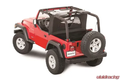 MasterTop Jeep TJ WindStopper/Tonneau Cover Combo For 2003-2006 Wrangler TJ Mastertwill - 14455224
