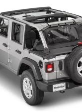 MasterTop Jeep Tonneau Cover For 2018-2020 Jeep JLU Wrangler 4 Door Soft Top Models MasterTwill                                     - 14500624 - Image 3