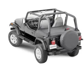 MasterTop Black Diamond Tonneau Cover Jeep Wrangler YJ 1992-1995