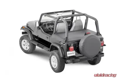 MasterTop Black Diamond Tonneau Cover Jeep Wrangler YJ 1992-1995 - 14503135