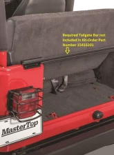 MasterTop Black Diamond Tonneau Cover Jeep Wrangler TJ 1997-2002                                     - 14504235 - Image 2