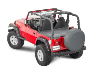 MasterTop Black Diamond Tonneau Cover Jeep Wrangler TJ 2003-2006