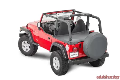 MasterTop Black Diamond Tonneau Cover Jeep Wrangler TJ 2003-2006 - 14505235
