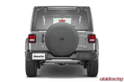 MasterTop 29 Inch Black Diamond Jeep Spare Tire Cover - 14602935