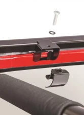 MasterTop No Drill Black Windshield Header Jeep Wrangler JK 2007-2018                                     - 14700001 - Image 4