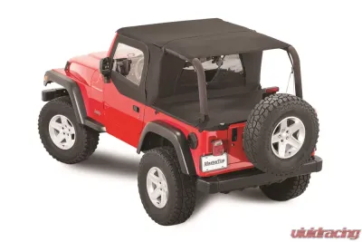 MasterTop Jeep TJ Ultimate Soft Top Combo Bimini Top Plus For 2004-2006 Wrangler TJ Unlimited WindStopper Plus and Tonneau - 14810024