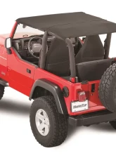MasterTop Jeep TJ Ultimate Soft Top Combo Bimini Top Plus For 2004-2006 Wrangler TJ Unlimited WindStopper Plus and Tonneau                                     - 14810024 - Image 5