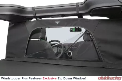 MasterTop Jeep JK Combo For Soft Top Equipped Cable Style Bimini Top For 2007-2009 Wrangler JK 2 Door w/s Header WindStopper Plus and Tonneau - 14810324