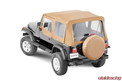 MasterTop Spice Diamond Clear Glass Replacement Top With Door Skins Jeep Wrangler YJ 1988-1995 - 15110117