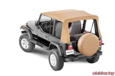 MasterTop Spice Diamond Clear Glass Replacement Top With Door Skins Jeep Wrangler YJ 1988-1995 - 15110117