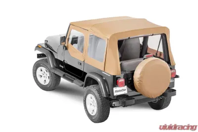 MasterTop Spice Diamond Clear Glass Replacement Top With Door Skins Jeep Wrangler YJ 1988-1995 - 15110117