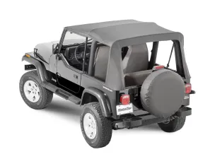MasterTop Black Diamond Clear Glass Replacement Top With Door Skins Jeep Wrangler YJ 1988-1995