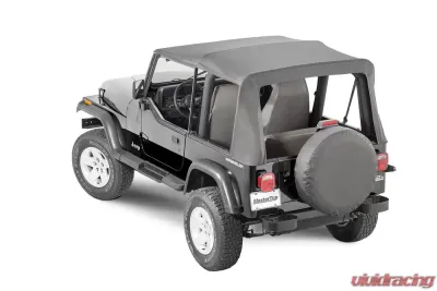 MasterTop Black Diamond Clear Glass Replacement Top With Door Skins Jeep Wrangler YJ 1988-1995 - 15110135