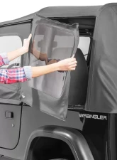 MasterTop Black Diamond Clear Glass Replacement Top With Door Skins Jeep Wrangler YJ 1988-1995                                     - 15110135 - Image 4