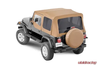 MasterTop Spice Diamond Tinted Glass Replacement Top With Door Skins Jeep Wrangler YJ 1988-1995 - 15111117