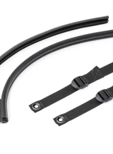 MasterTop Jeep JK Replacement Top Tinted Glass 2007-2012 Wrangler JK 2 Door Black MasterTwill                                     - 15201324 - Image 7