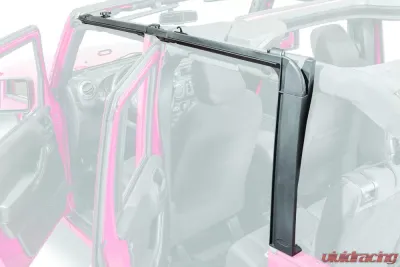 MasterTop Jeep TJ Factory Style Door Surrounds with Tailgate Bar For 1997-2006 Wrangler TJ - 15420201