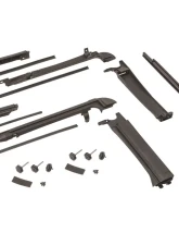 MasterTop Jeep TJ Factory Style Door Surrounds with Tailgate Bar For 1997-2006 Wrangler TJ                                     - 15420201 - Image 2
