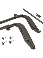 MasterTop Jeep TJ Factory Style Door Surrounds with Tailgate Bar For 1997-2006 Wrangler TJ                                     - 15420201 - Image 3