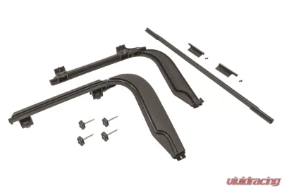 MasterTop Jeep TJ Factory Style Door Surrounds with Tailgate Bar For 1997-2006 Wrangler TJ - 15420201